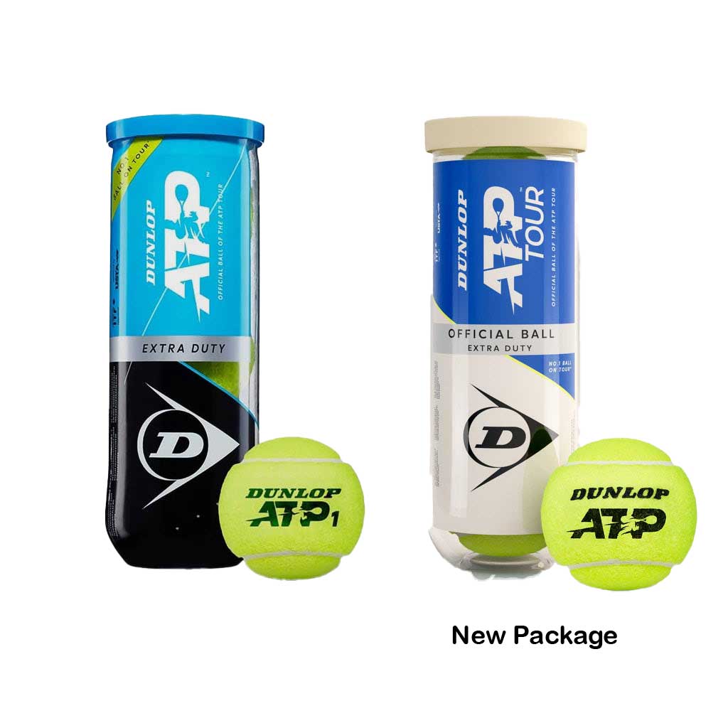 Dunlop ATP Tour Extra Duty Tennis Ball Single Can