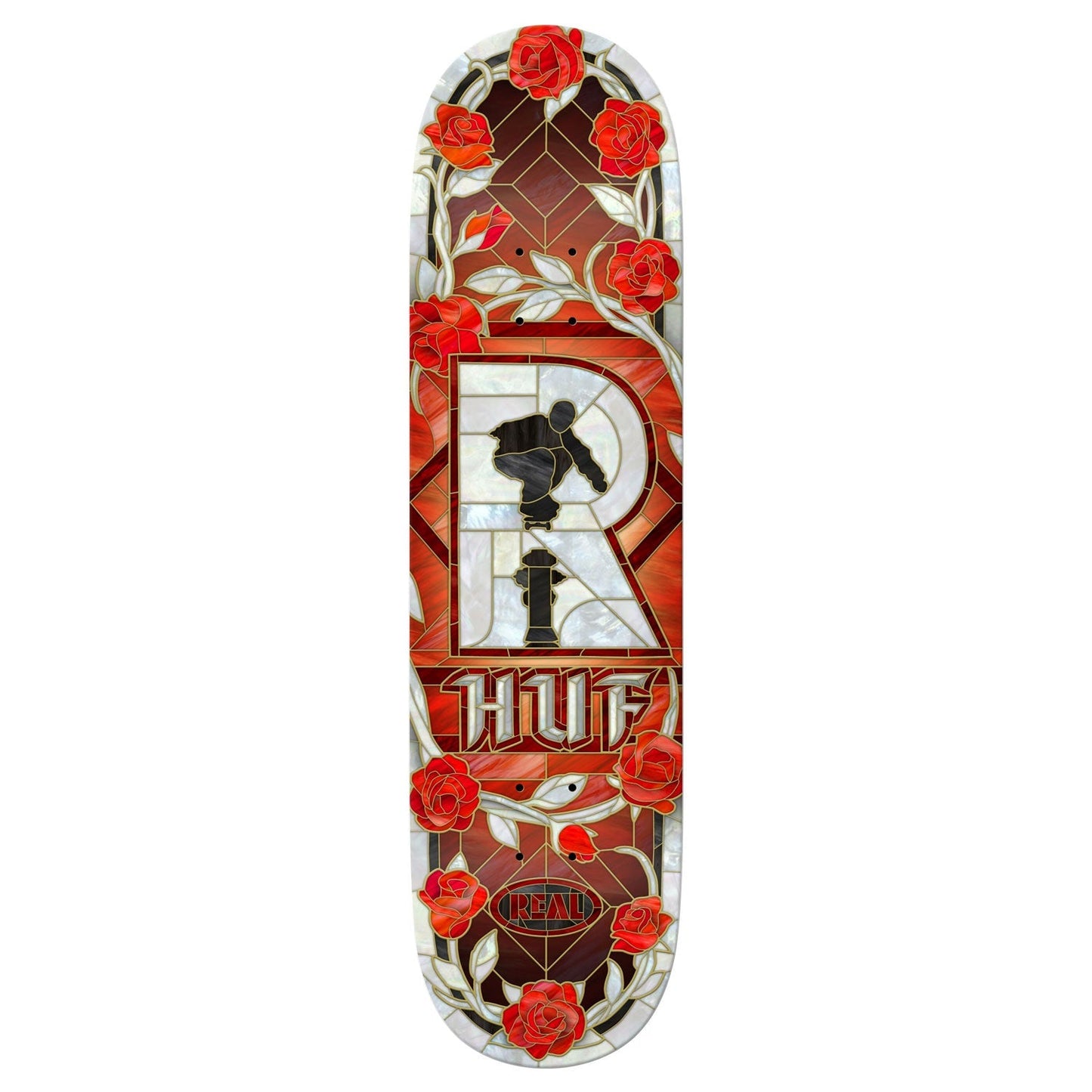 Real Skateboard Deck Huf Cathedral 8.5" x 32.18"