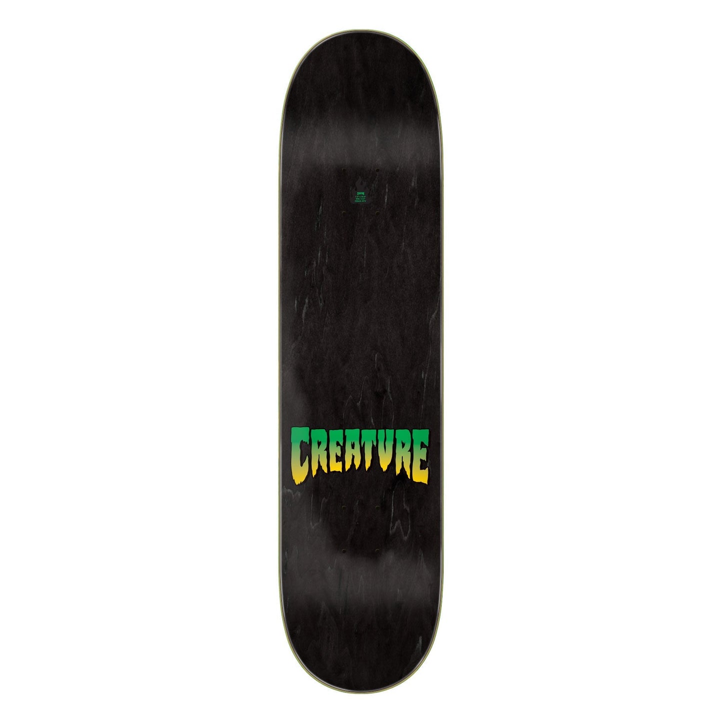Creature Skateboard Deck Logo Purple 7.5" x 30.6"