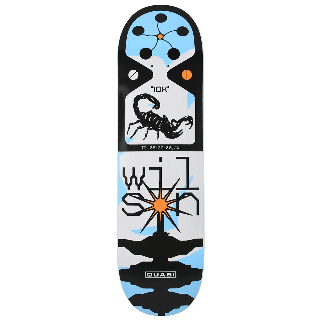 Quasi Wilson 'Y2K' Skateboard Deck - 8.75″