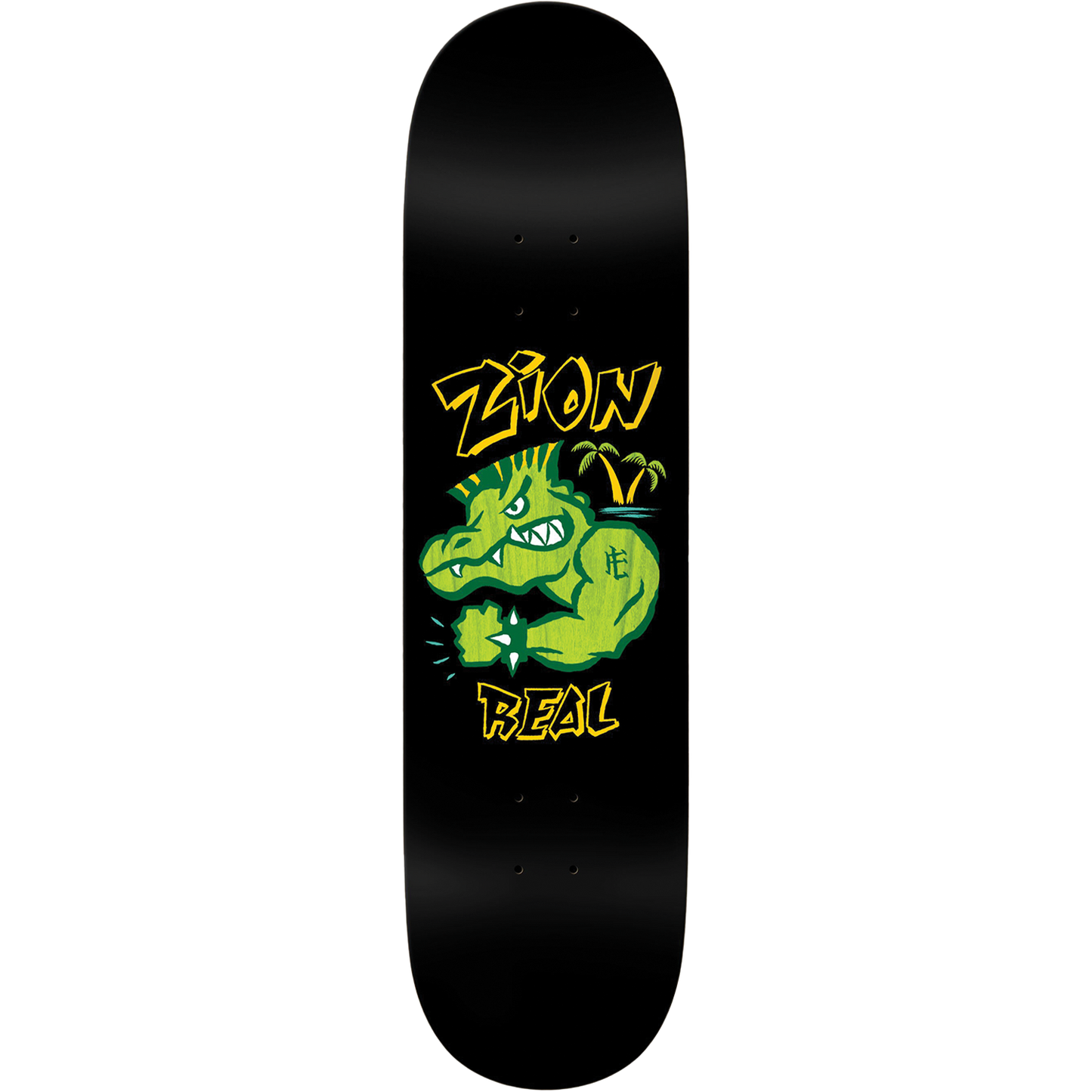Real Wright Bad Gator Skateboard Deck - 8.5"