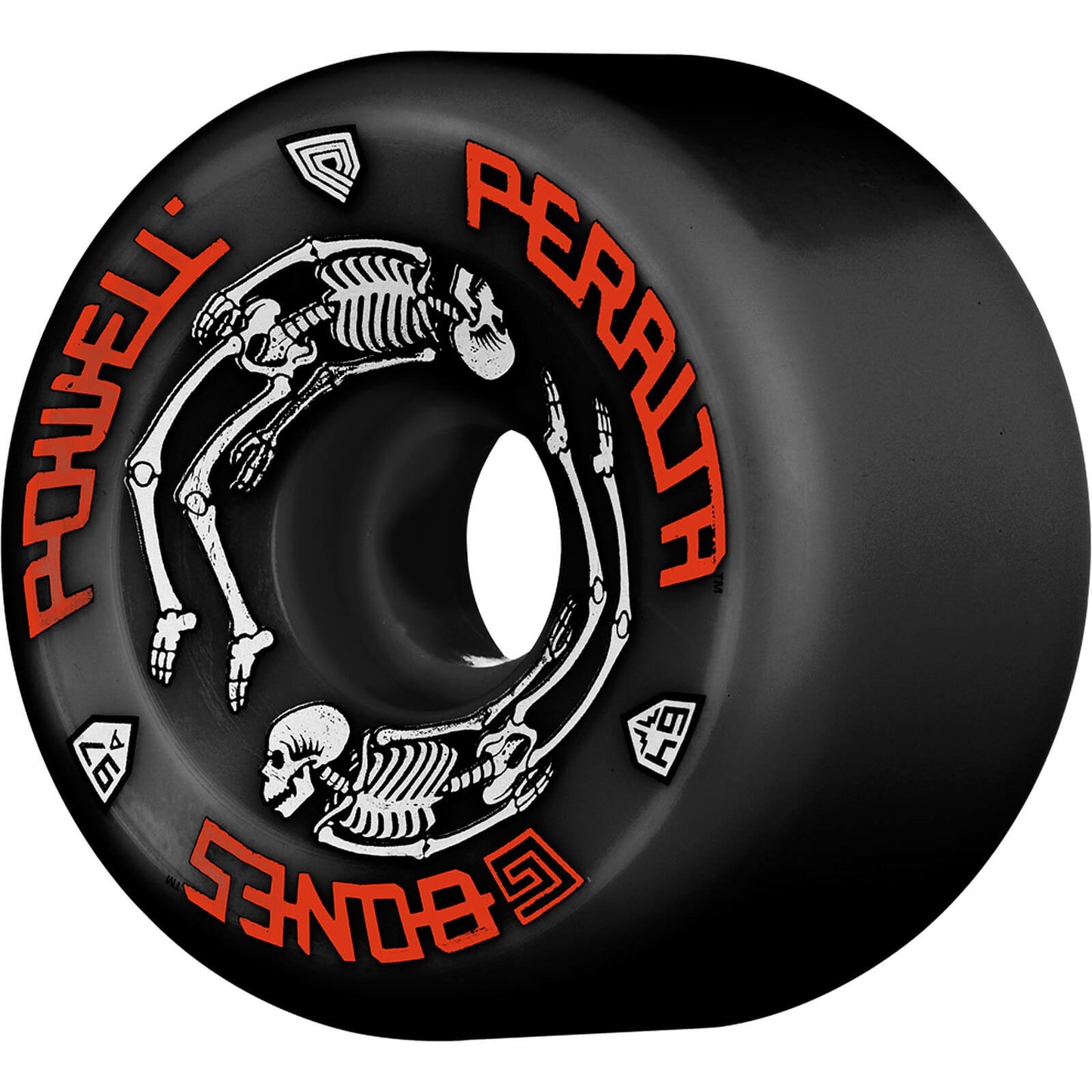 Powell Peralta Wheels G-Bones 64mm 97a - Black (Set of 4)