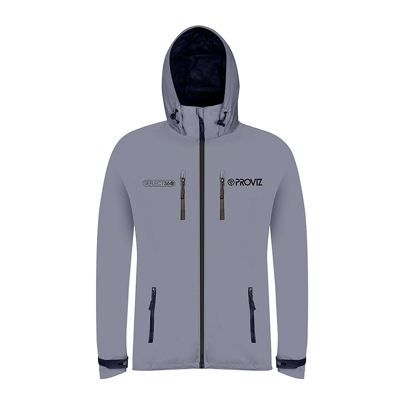 Proviz Reflect360 Outdoor Jacket XL Men`s Reflective Grey Yes