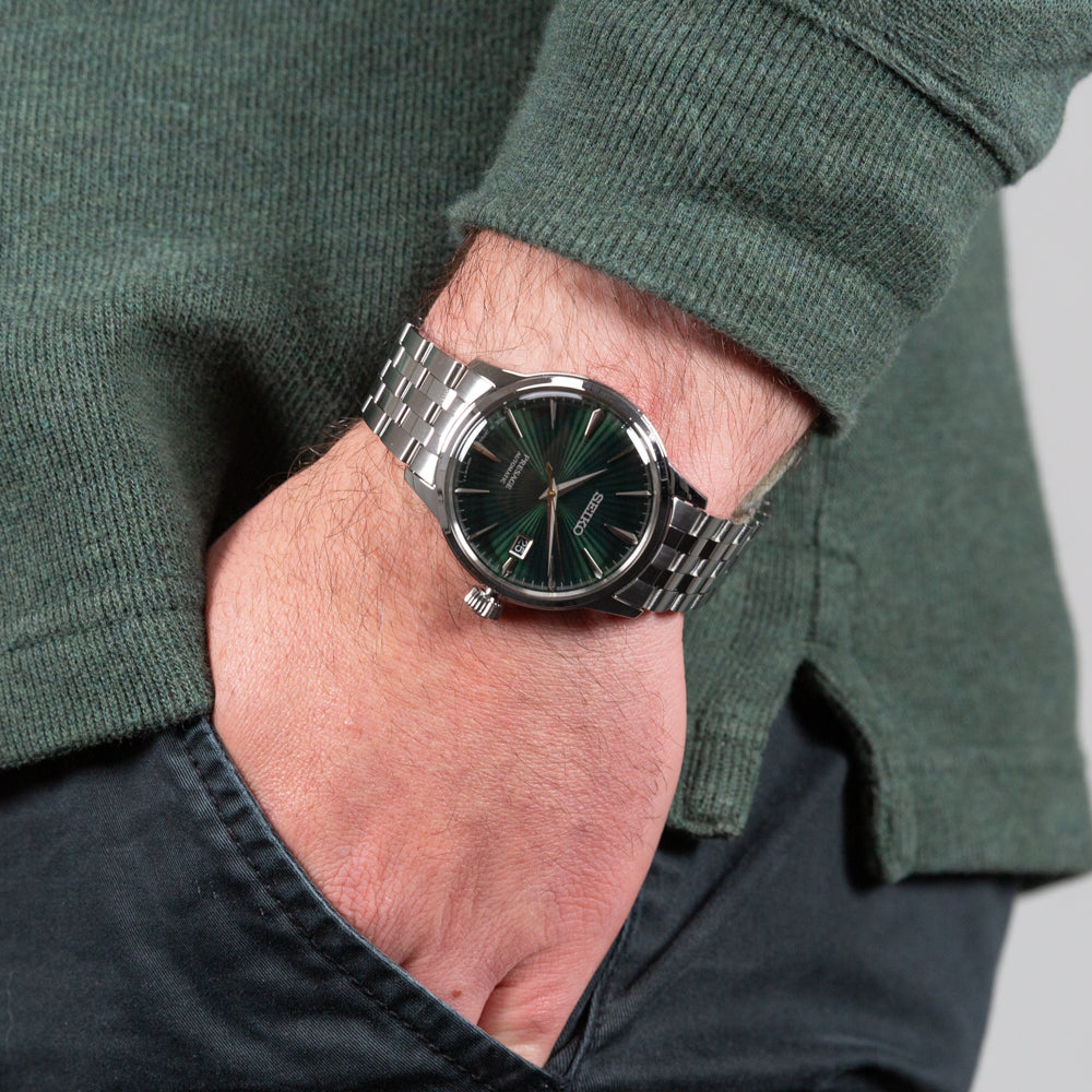 Seiko Presage 'The Mockingbird' Cocktail Time SRPE15J Automatic