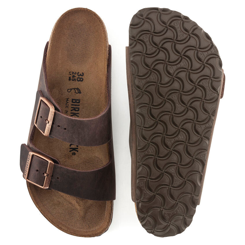 Unisex Arizona Oiled Leather Habana Regular/Wide