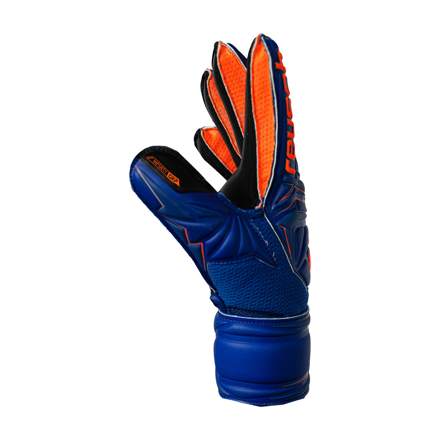 Reusch Attrakt Infinity Finger Support Junior Goalkeeper Gloves