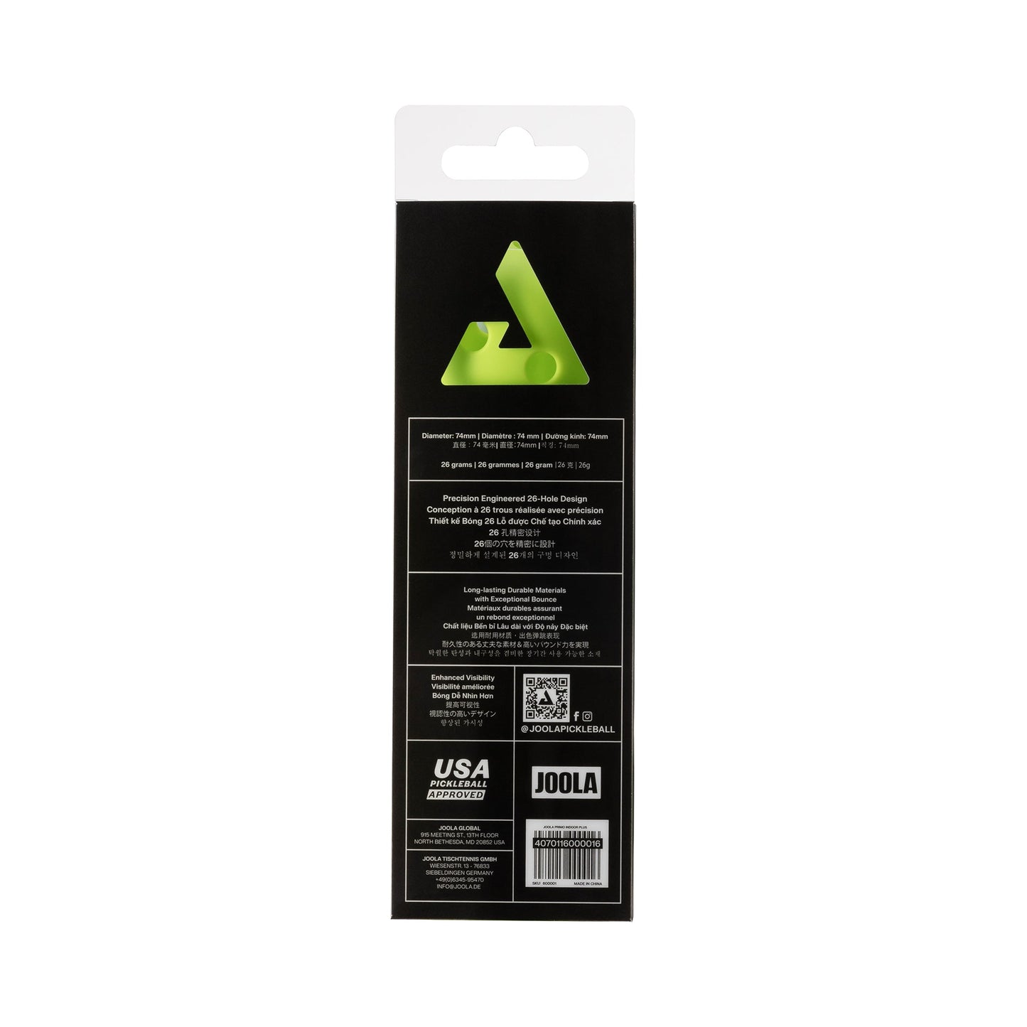 JOOLA Primo Indoor Plus (3 pack)