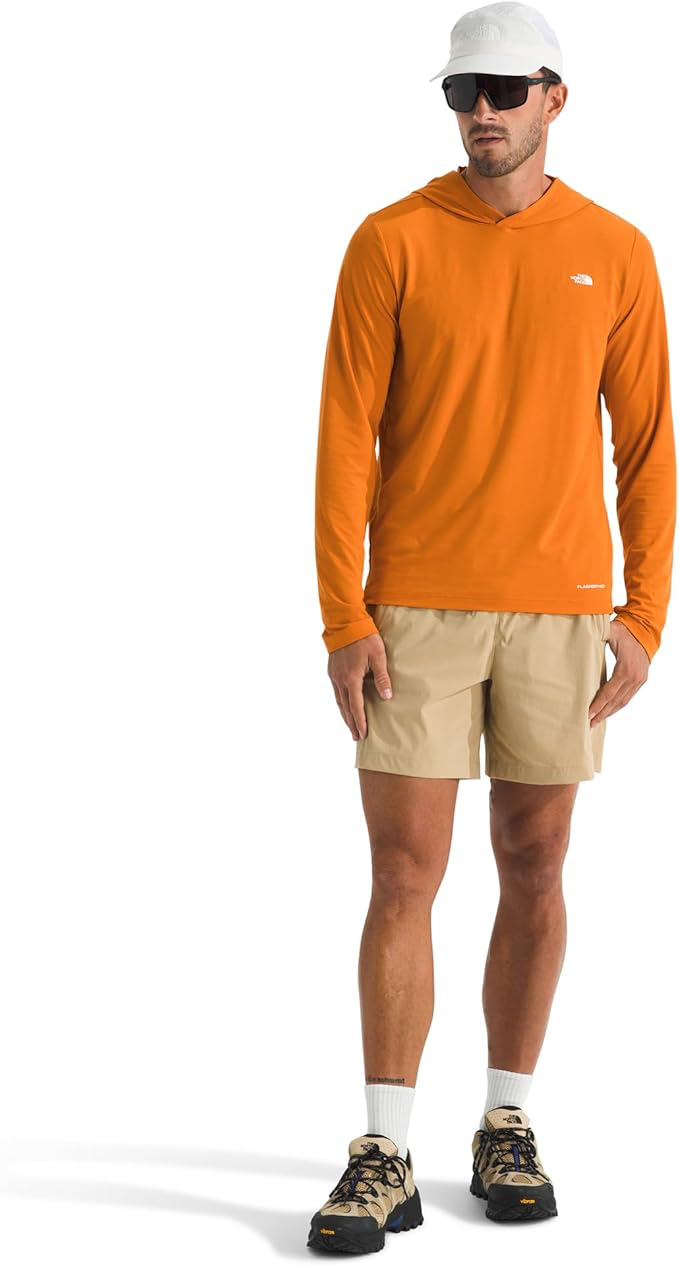 The North Face - Adventure Sun Hoodie - Men's - Dust Orange