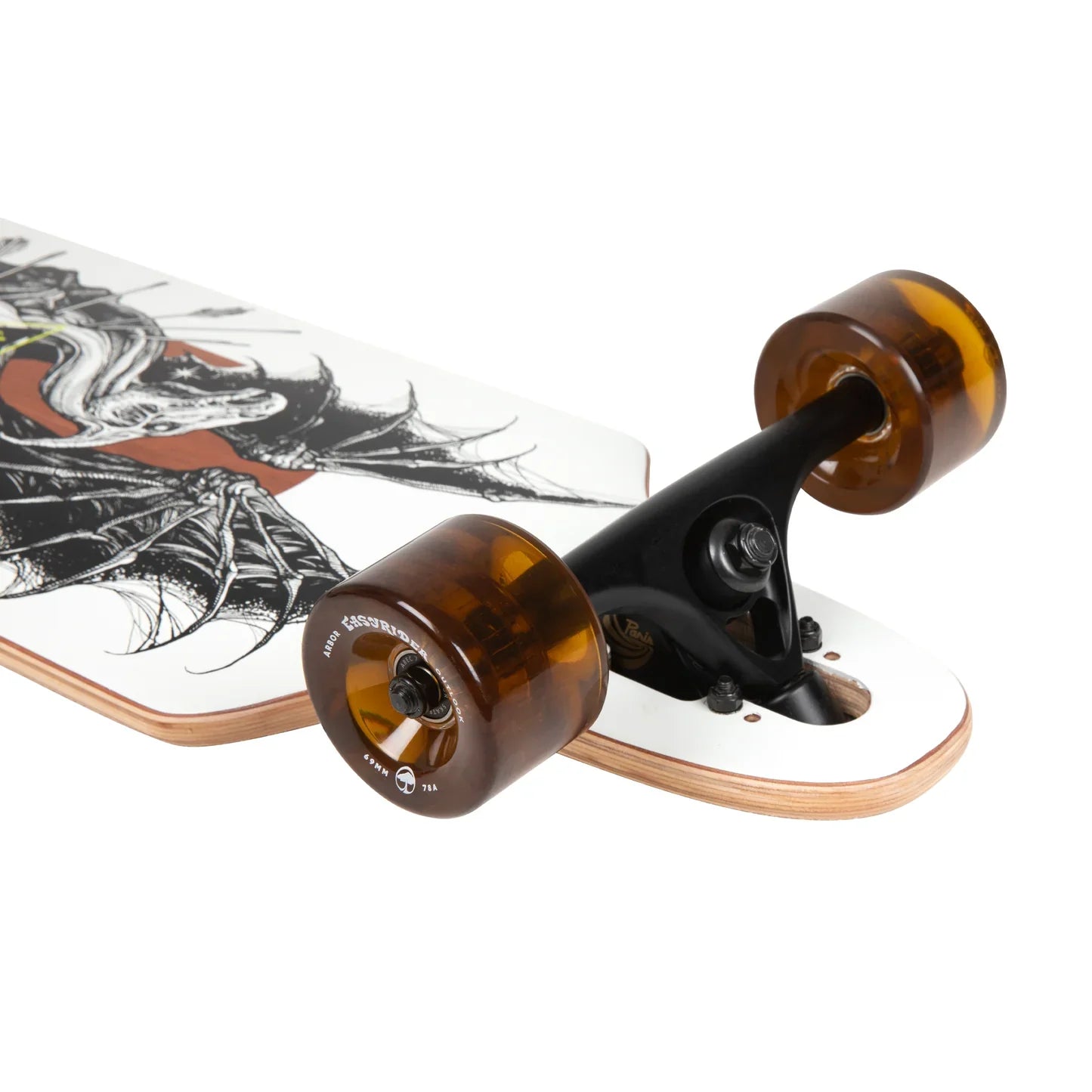 Arbor Bamboo Zeppelin 36 K Darmaeva Longboard Complete - 36″