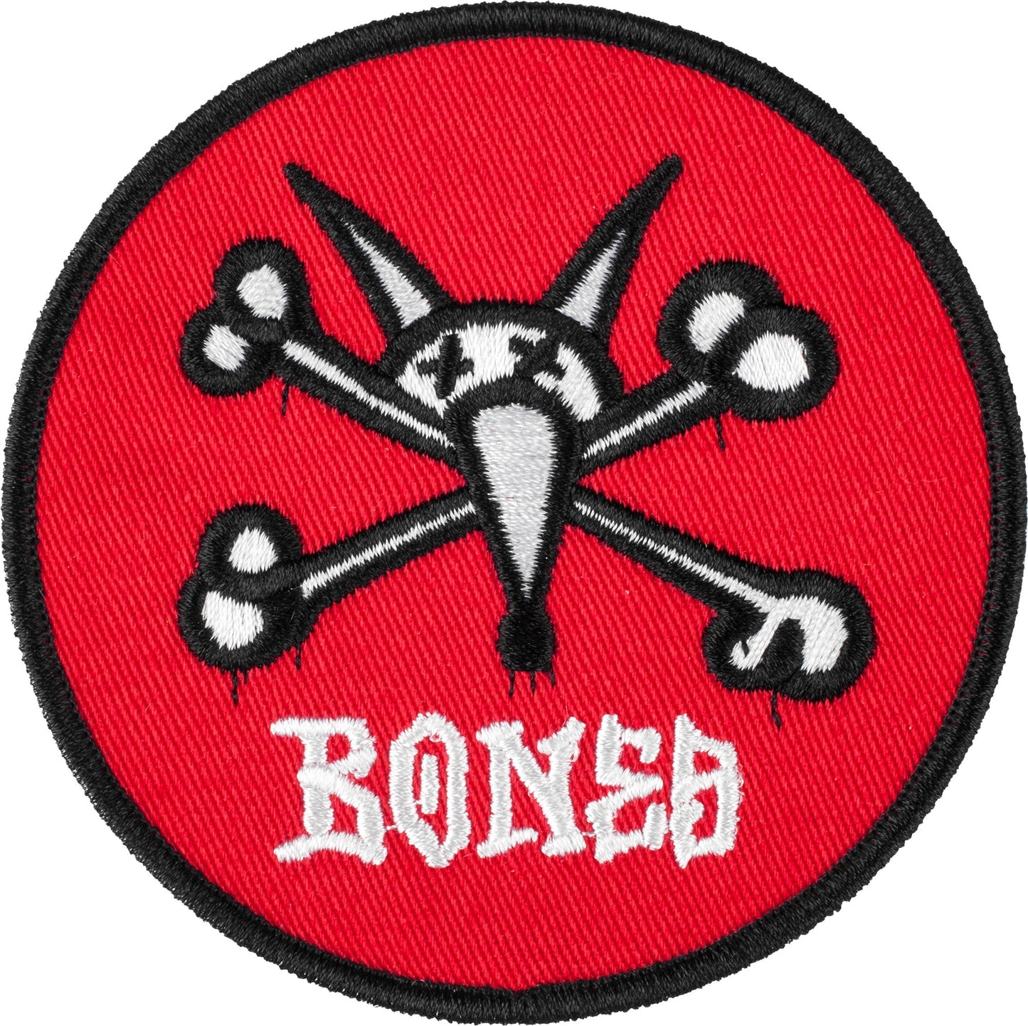 Powell Peralta Vato Rat Patch - 3.5" Red