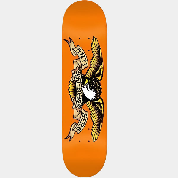 Anti Hero Skateboards Classic Eagle Deck 9.0" Orange