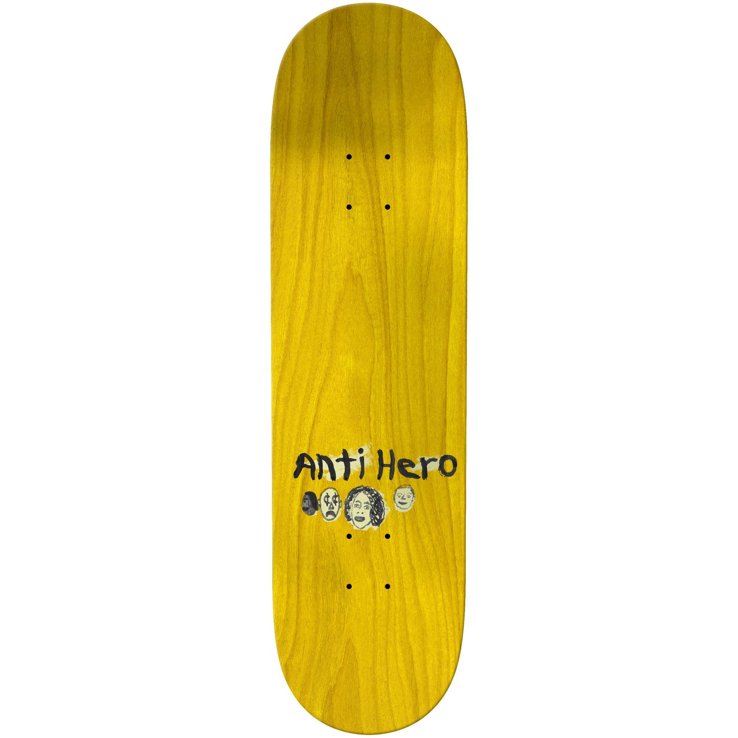 Anti Hero Skateboard Deck Doobie Expressions Cream 8.75" x 31.75"