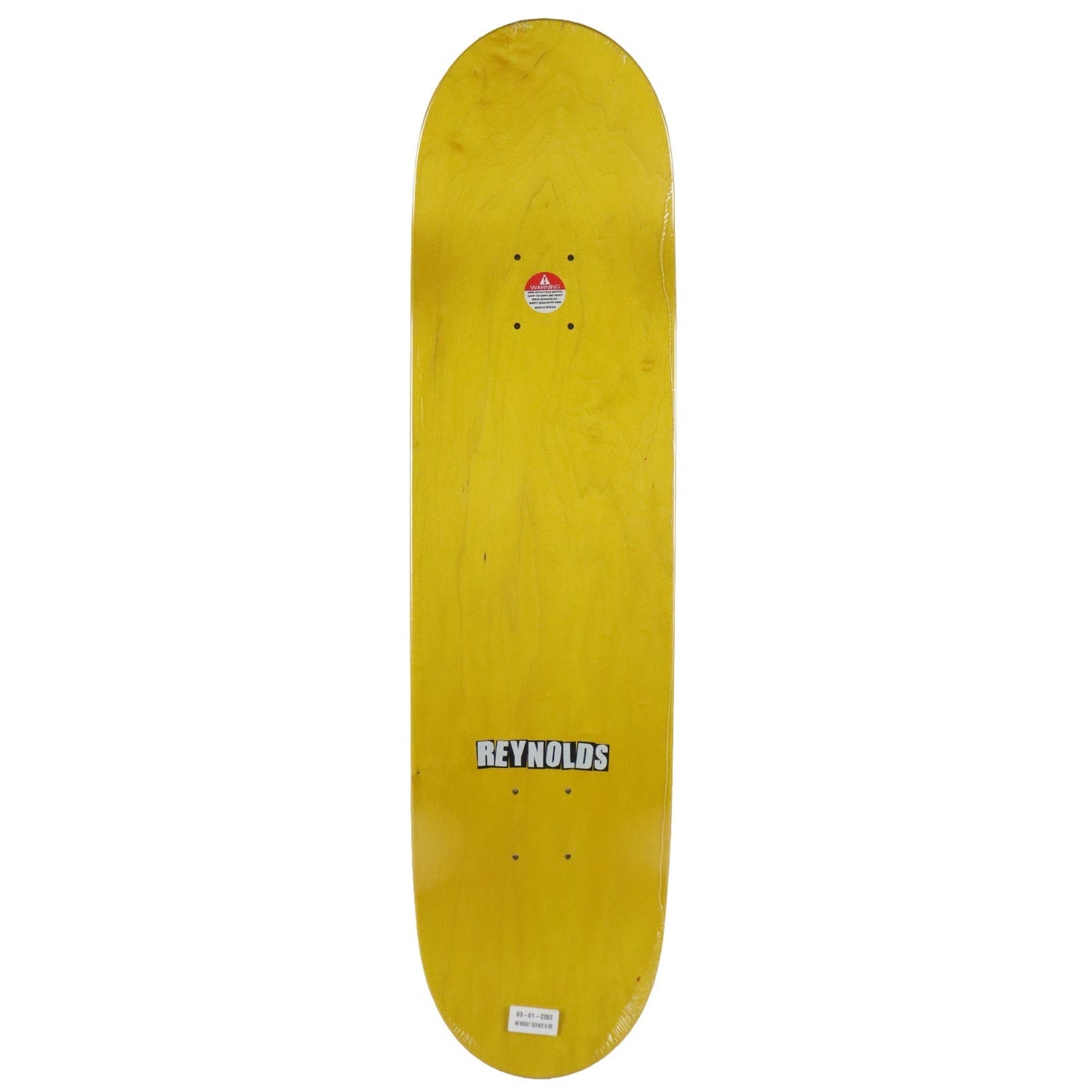 Baker Skateboard Deck Andrew Reynolds Rocket Science Natural 8.125" x 31.875"