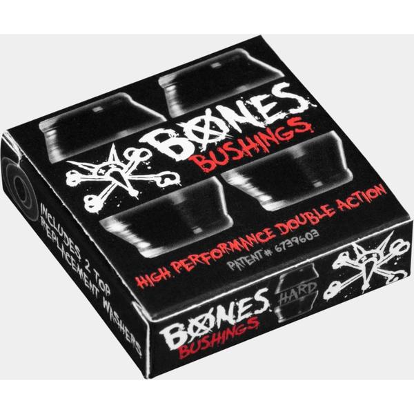 Bones Hardcore Bushings 4pc Hard Black - Black