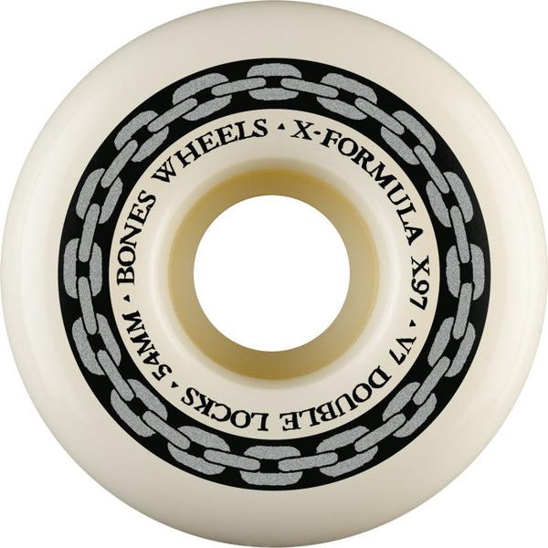 Bones Wheels X-Formula XF Double Lock V7 97a 54mm White