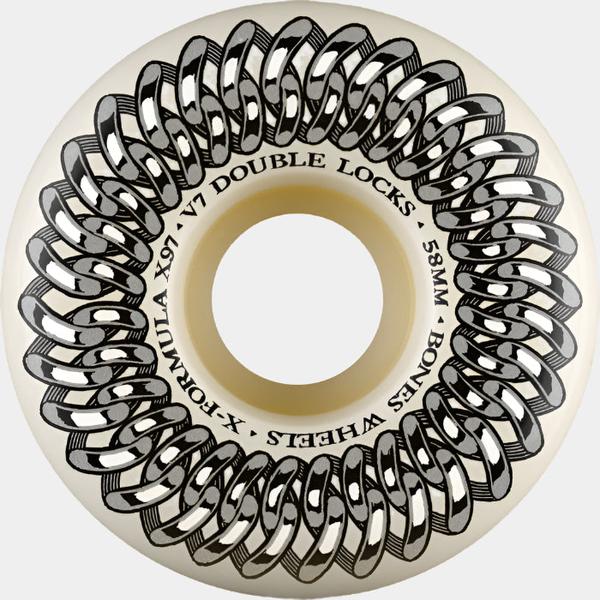 Bones Wheels X-Formula XF Double Lock V7 97a 58mm Natural