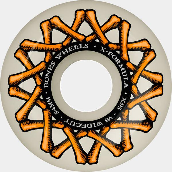 Bones Wheels X-Formula XF Widecut V6 95a 54mm Natural