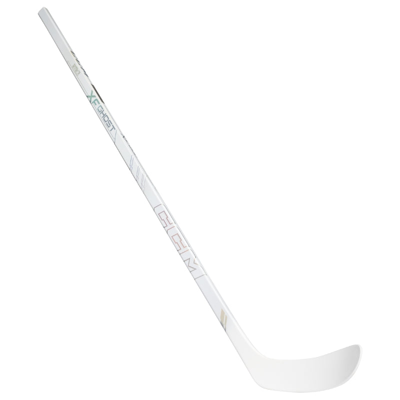 CCM Tacks XF Ghost White Hockey Stick - Intermediate (2025)