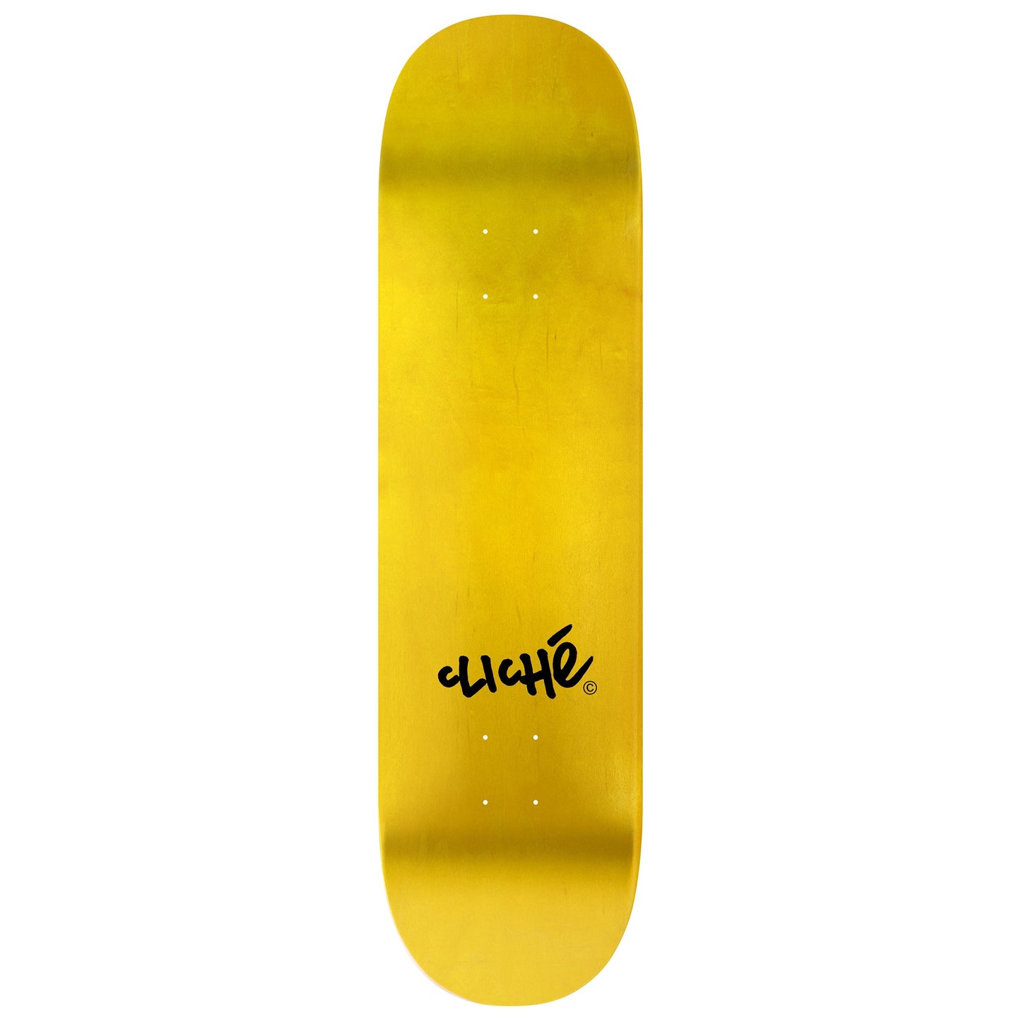 Cliche Skateboard Deck V-PLY Construction 8.375" x 32.2"