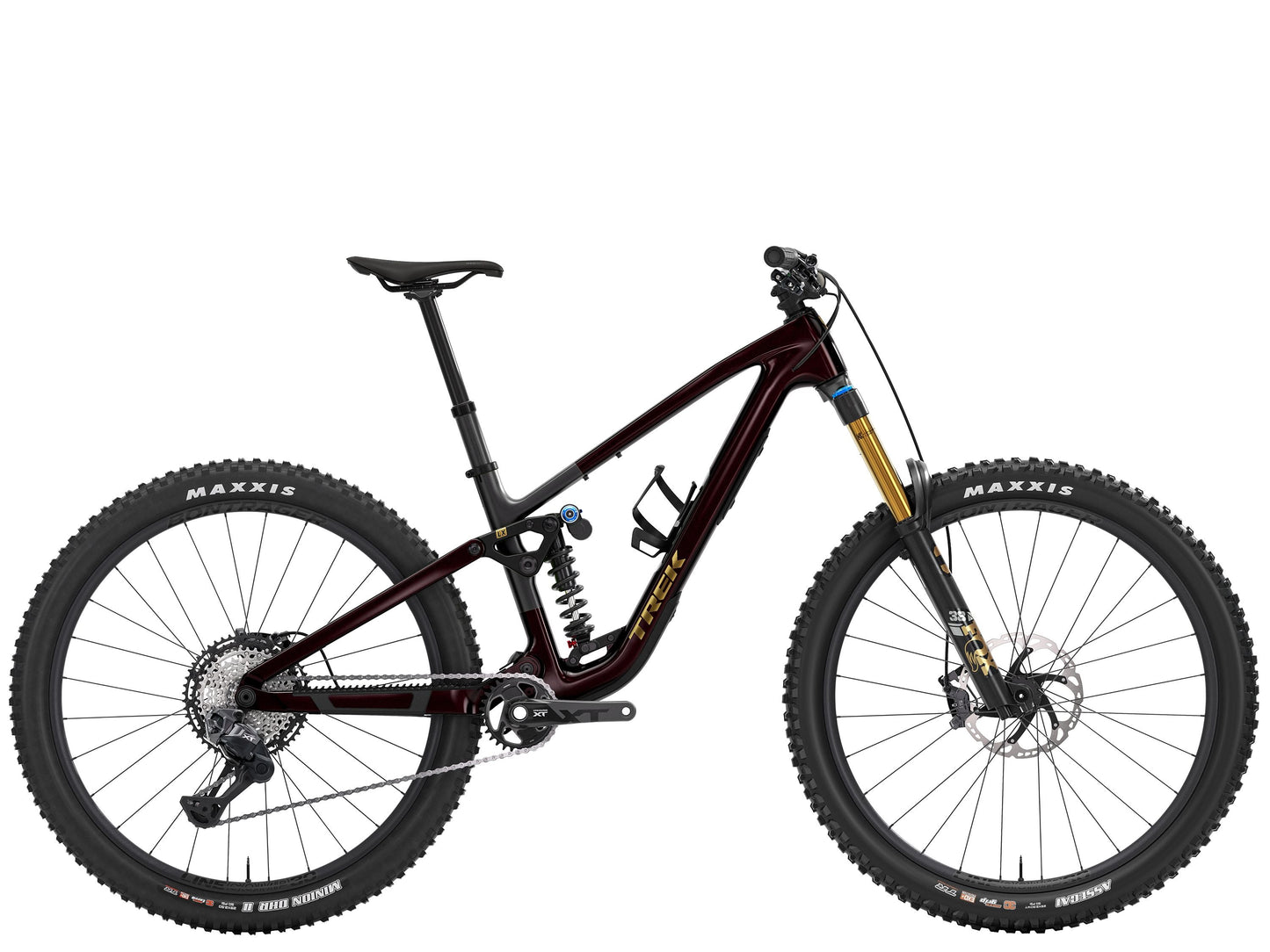 Fuel LX 9.8 XT DI2 S Gloss Dark Carmine/Matte Trek Black