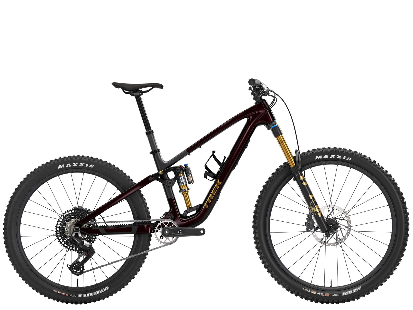 Fuel MX 9.8 EA90 L Gloss Dark Carmine/Matte Trek Black