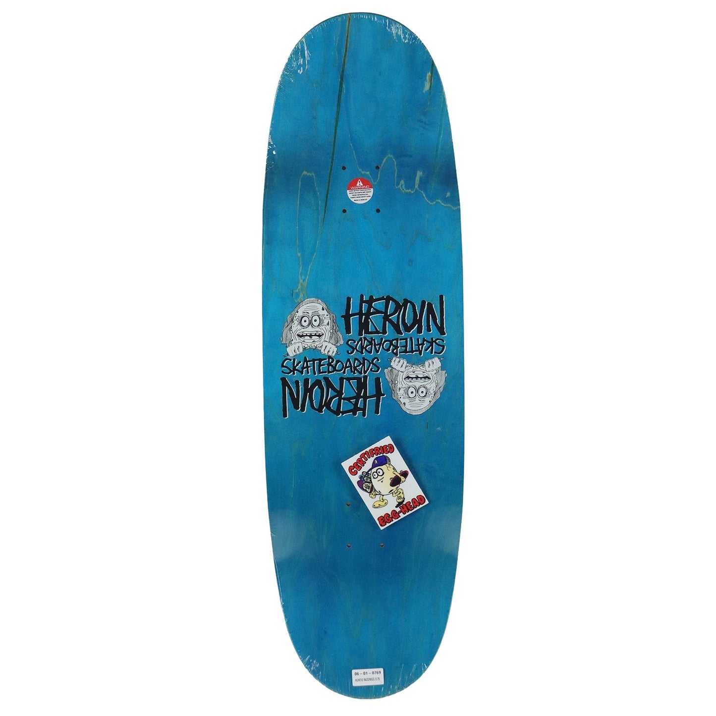 Heroin Skateboard Deck Auntie Razoregg (Assorted) Assorted 9.75" x 32.68"