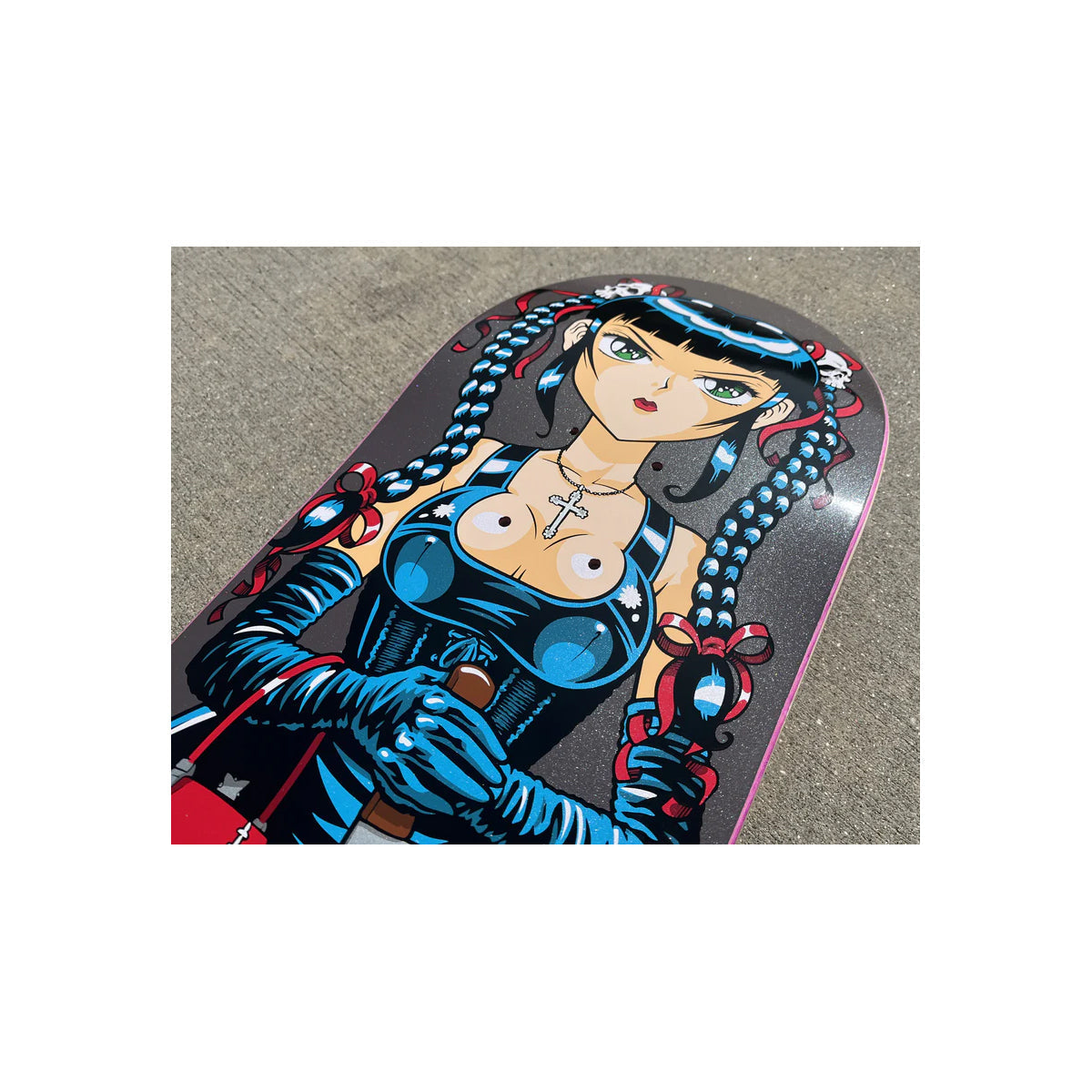 Hook Ups Skateboard Deck Devin Pearlescent Edition 8.5" x 32.25"