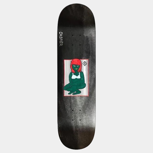 Krooked Skateboards Brad Cromer The Green Lady DBX Basalt Deck 8.25"