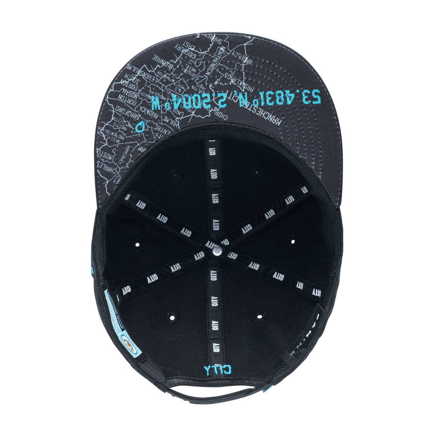 Fan Ink Man City Locale Snapback Hat