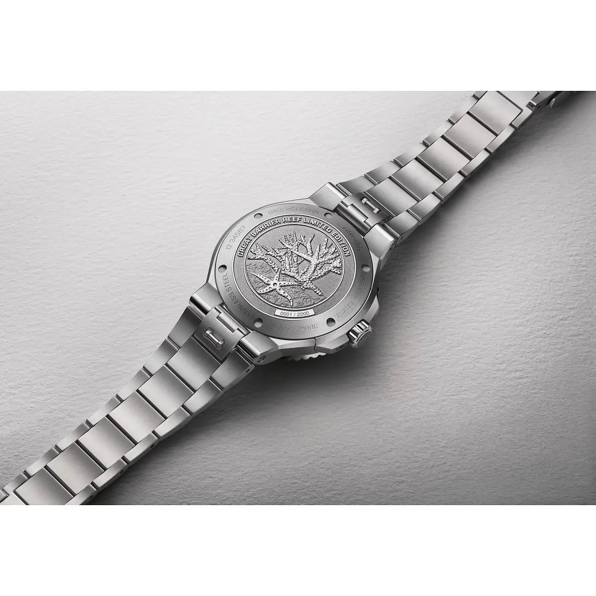 Oris Aquis Date Great Barrier Reef Iv Blu 01 400 7790 4185-Set