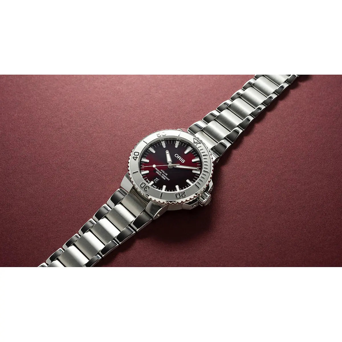 Oris Aquis Date Relief Rosso 01 733 7730 4158-07 8 24 05Peb
