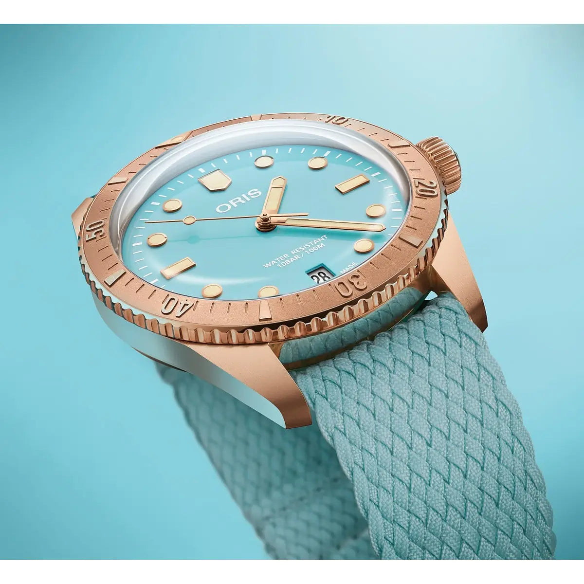 Oris Divers Sixty-Five Cotton Candy Azzurro 01 733 7771 3155-07 3 19 02Brs