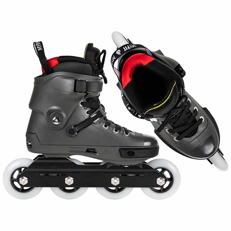 🔥🔥🔥Powerslide Next Charcoal 90 Skate