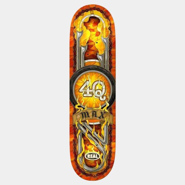 Real Skateboards Max Schaaf 4Q Cathedral Deck 8.5"