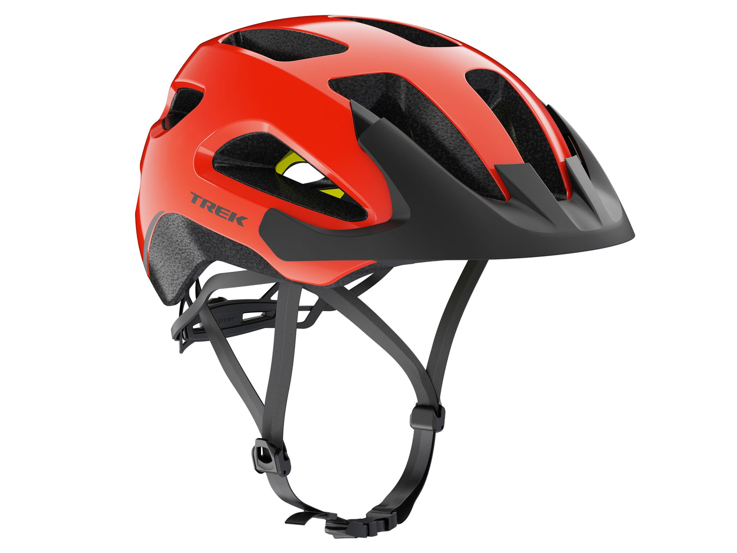 Trek Solstice Mips Medium/Large Radioactive Red CPSC Helmet