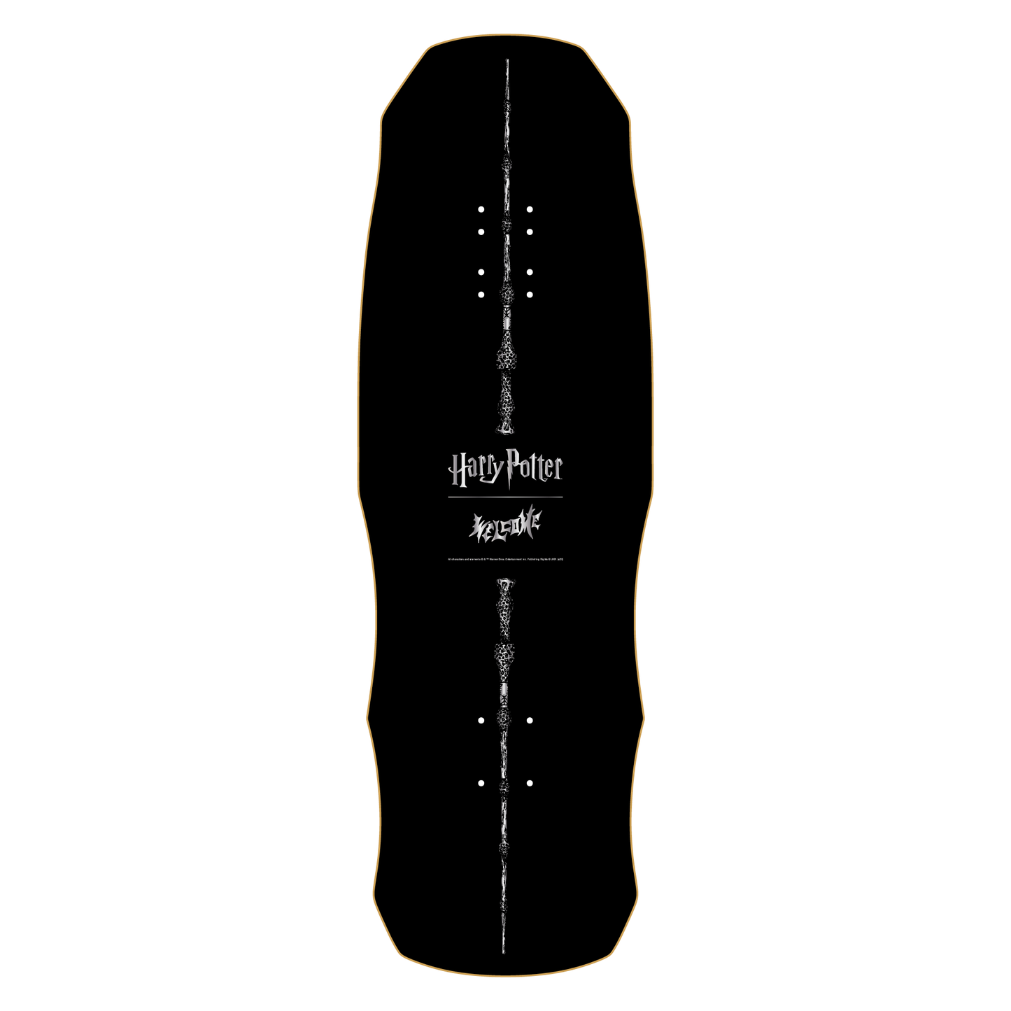 Welcome x Harry Potter Voldemort on Dark Lord Deck - 9.75″ Dark Green Stain
