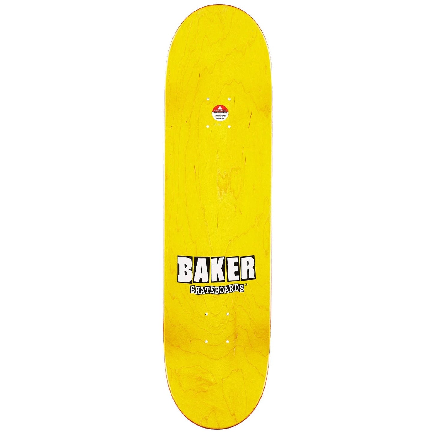 Baker Deck Logo Black/White 8.475"