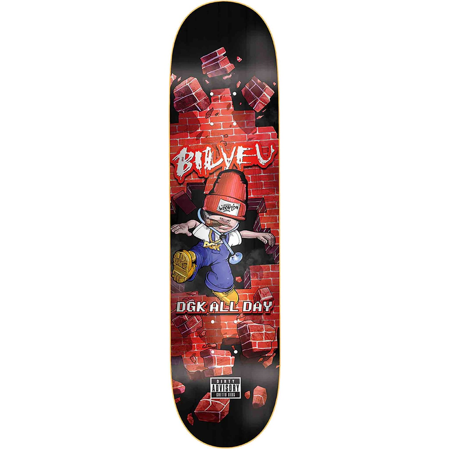 DGK Bilyeu Bustin Out 8" Skateboard Deck