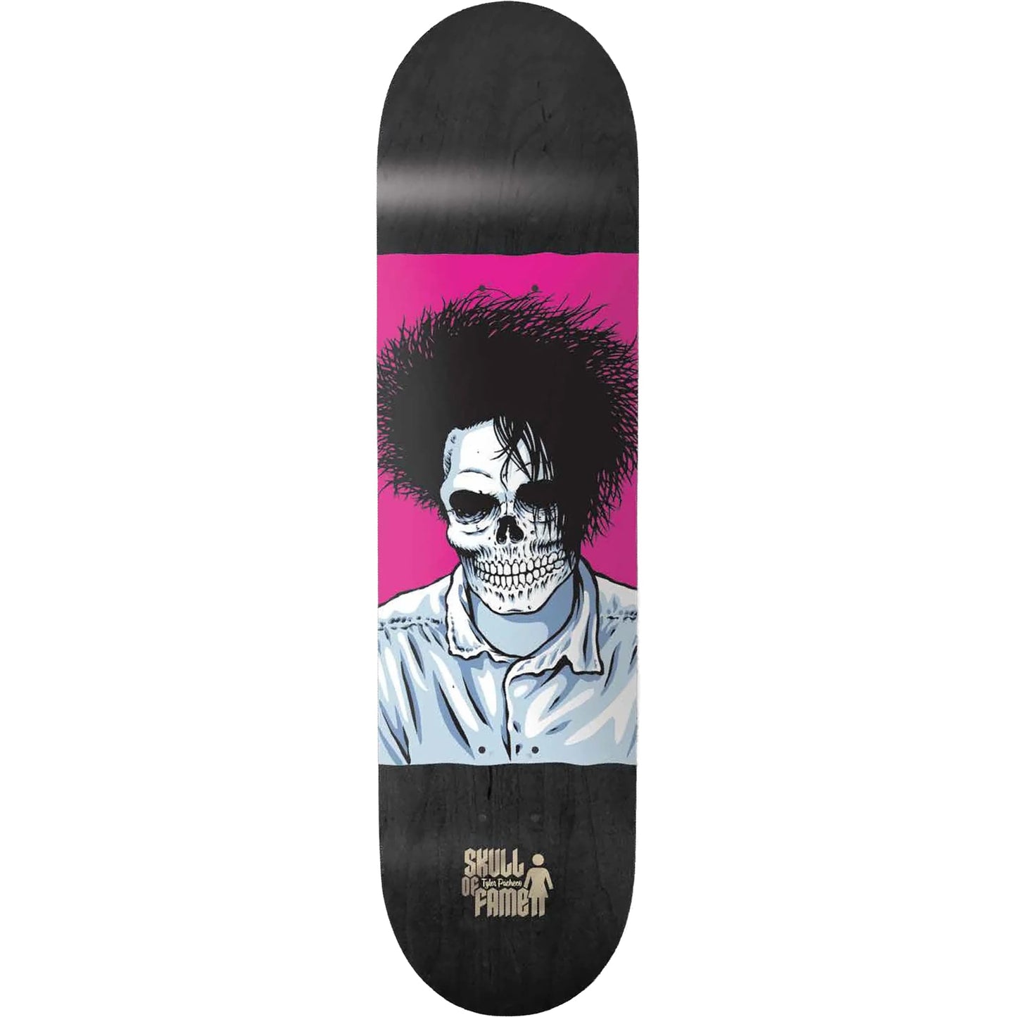Girl Pacheco Skull Of Fame Skateboard Deck 8.375"