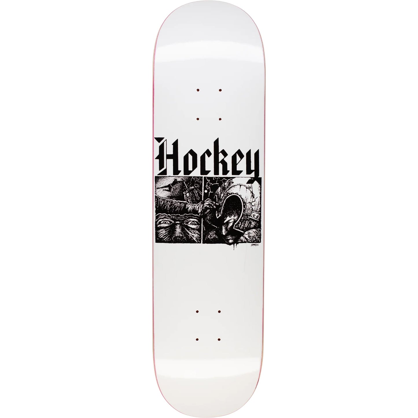 Hockey Nik Stain Middle Earth Skateboard Deck 8.25"
