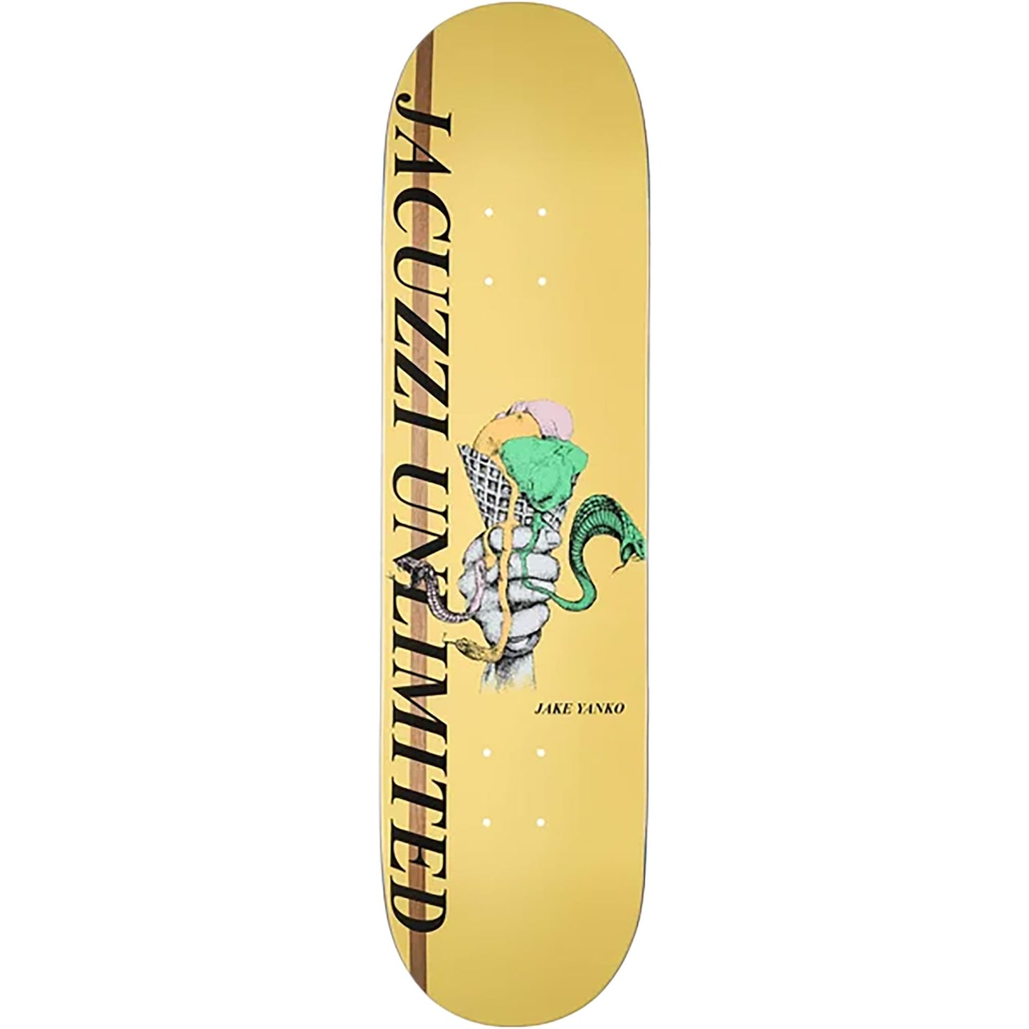 Jacuzzi Yanko Venom Treat EX7 Skateboard Deck 8.25"