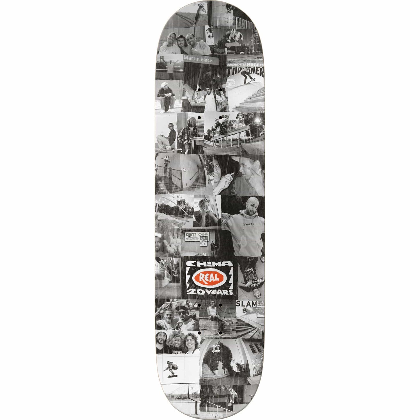 Real Chima 20 Years Skateboard Deck 8.25"