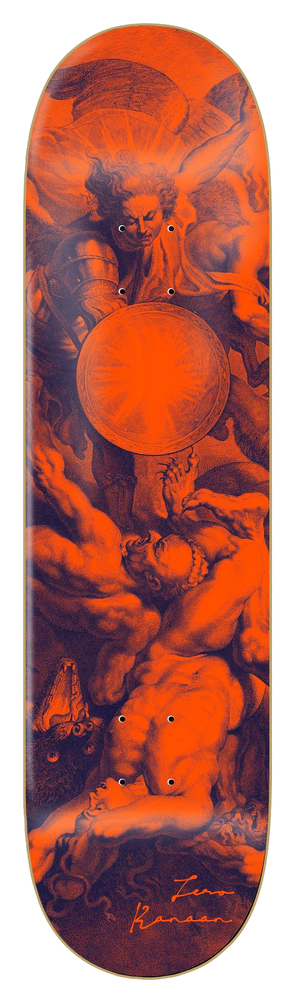 Zero Dern Renaissance Skateboard Deck - 8.25"