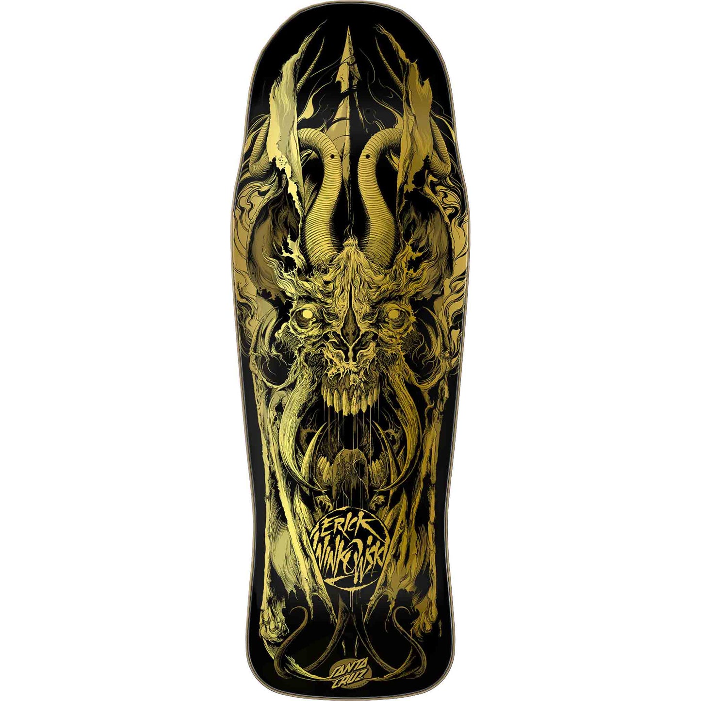 Santa Cruz Winkowski Primeval Gold 10.34 " Skateboard Deck