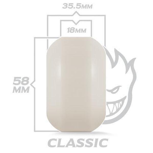Spitfire Wheels Classics 58mm
