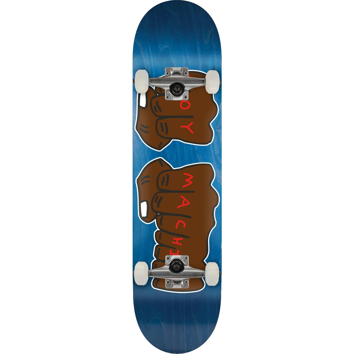 Toy Machine Fists Skateboard Complete 7.75"