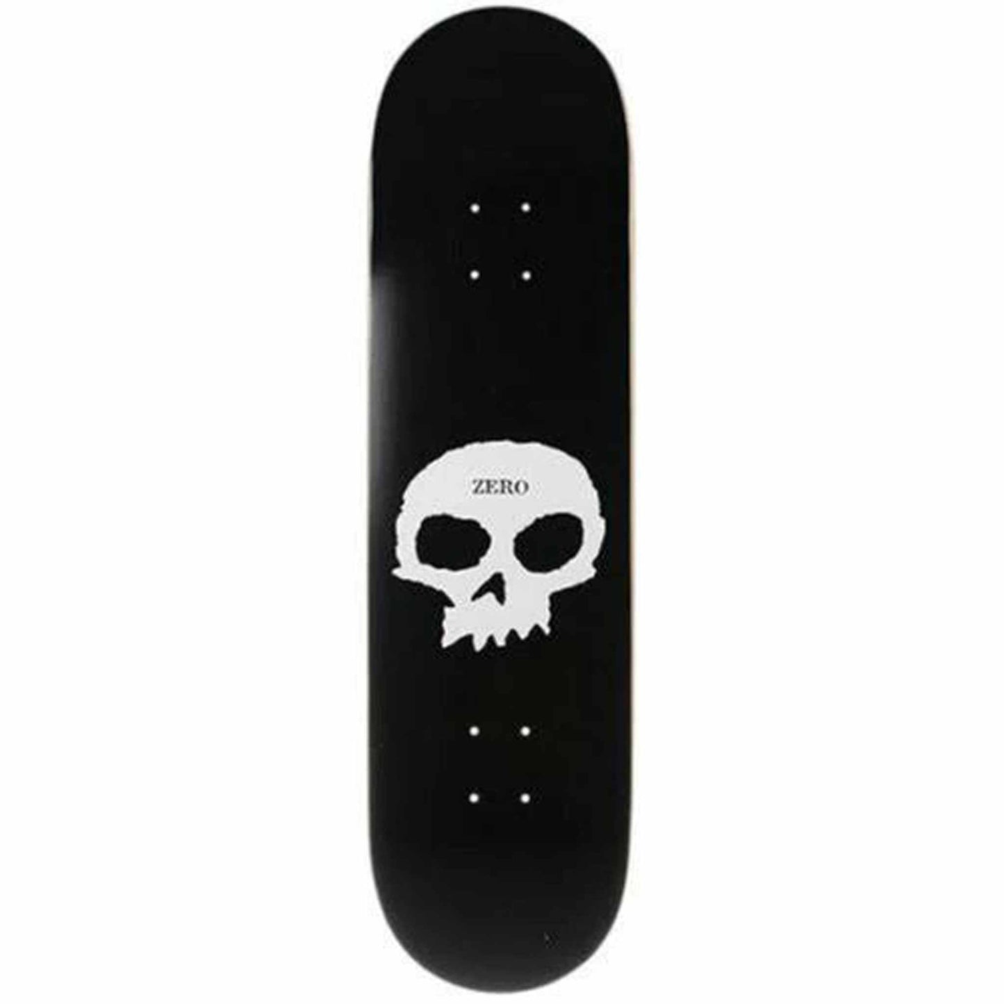 Zero Single Skull Skateboard Deck 8.25"