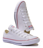 Converse 132173 CT All Star Low Leather Trainer In White