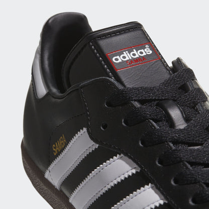 adidas Samba Leather Indoor Shoes Classic - Black/White