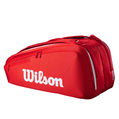 Wilson Super Tour Red 9 Pack Tennis Bag 2025